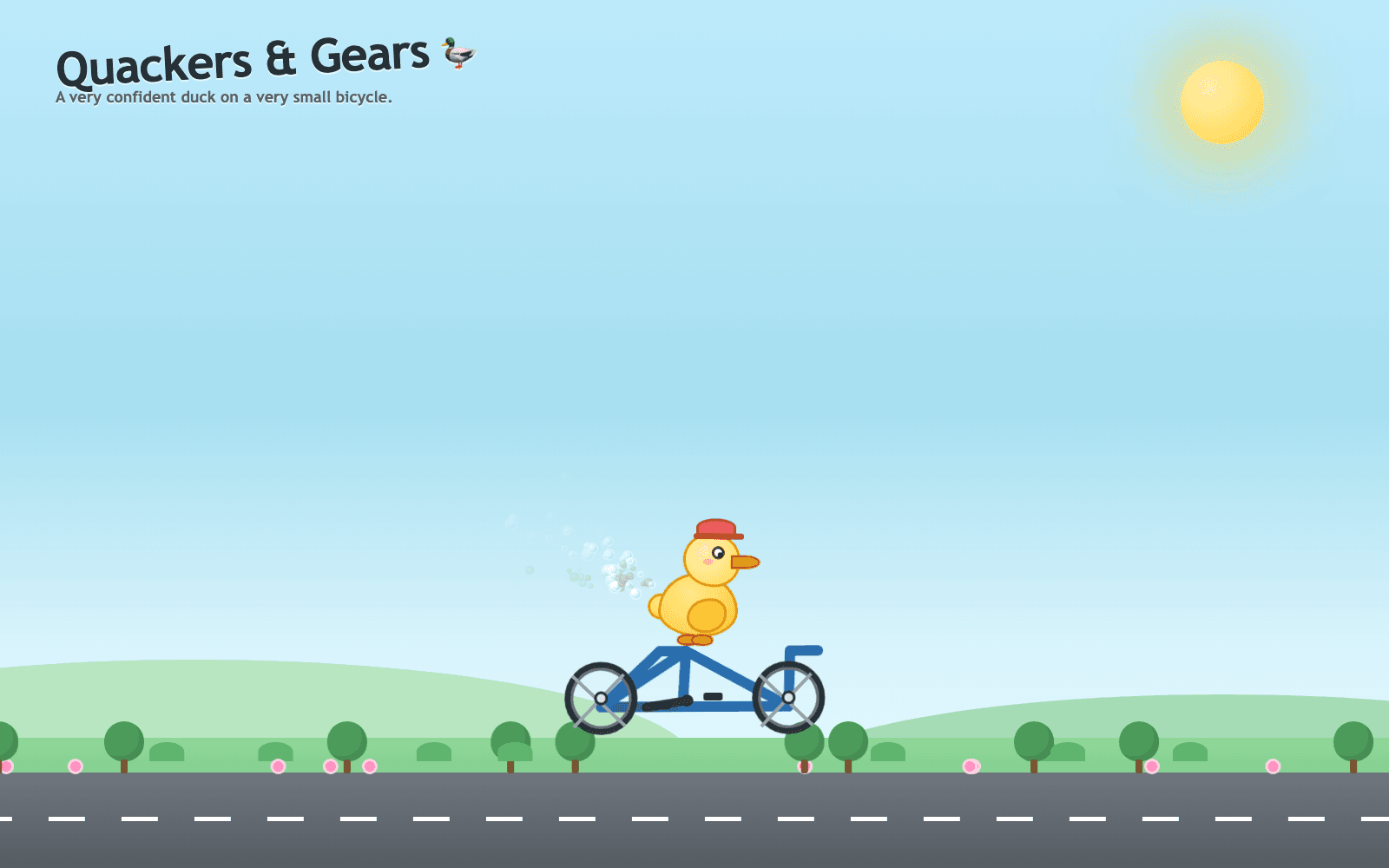 Duck on a Bike demo still