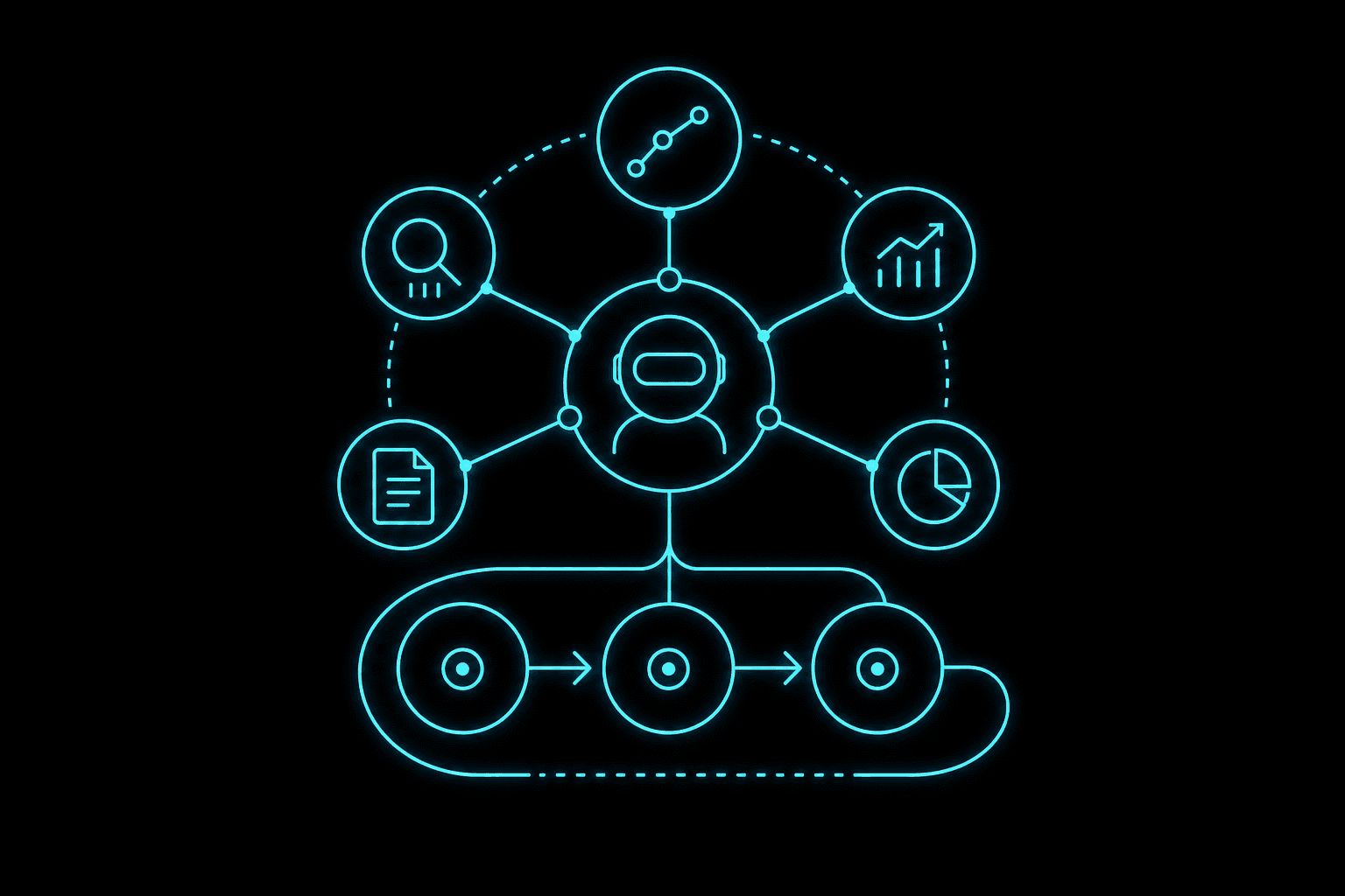 Agent workflow technique icon