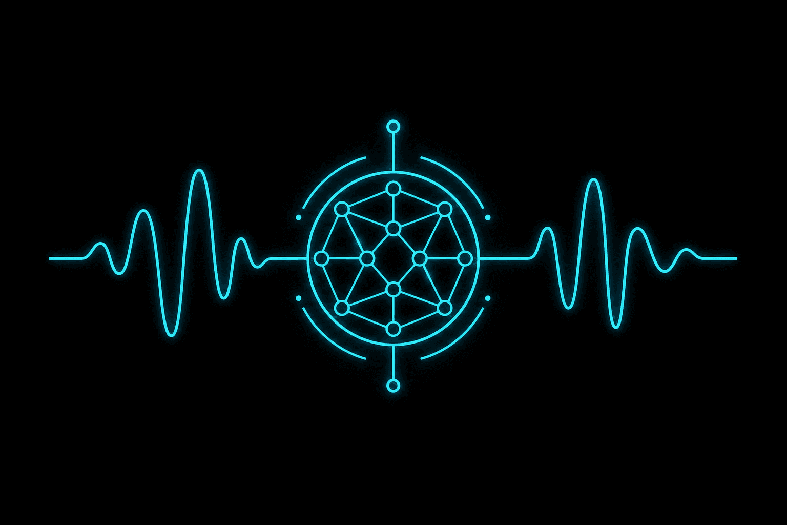 Model pulse waveform icon