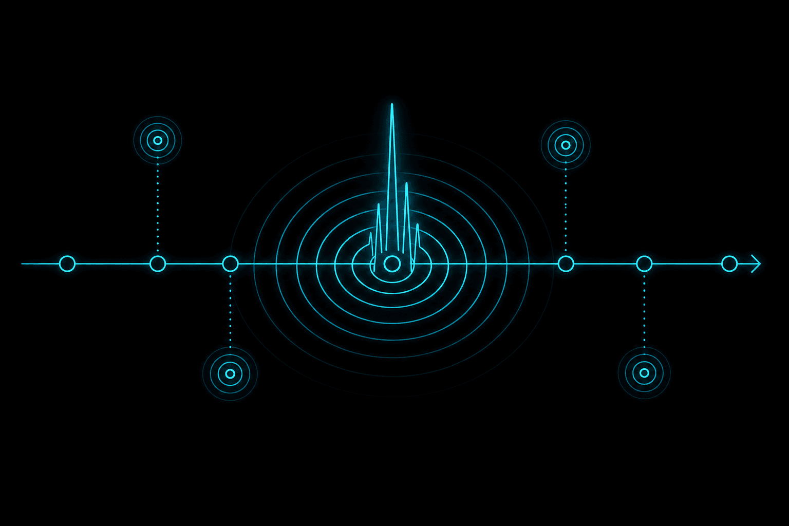 Shockwave timeline pulse icon